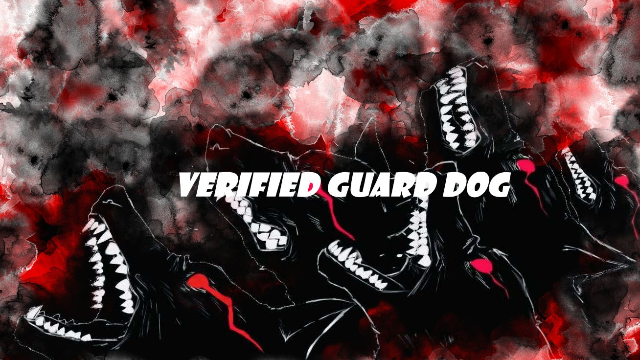 Verified Guard Dogのバナー
