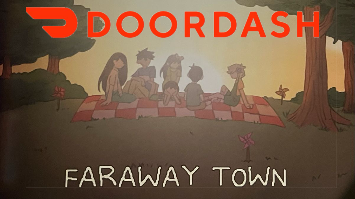 Faraway Doordashのバナー