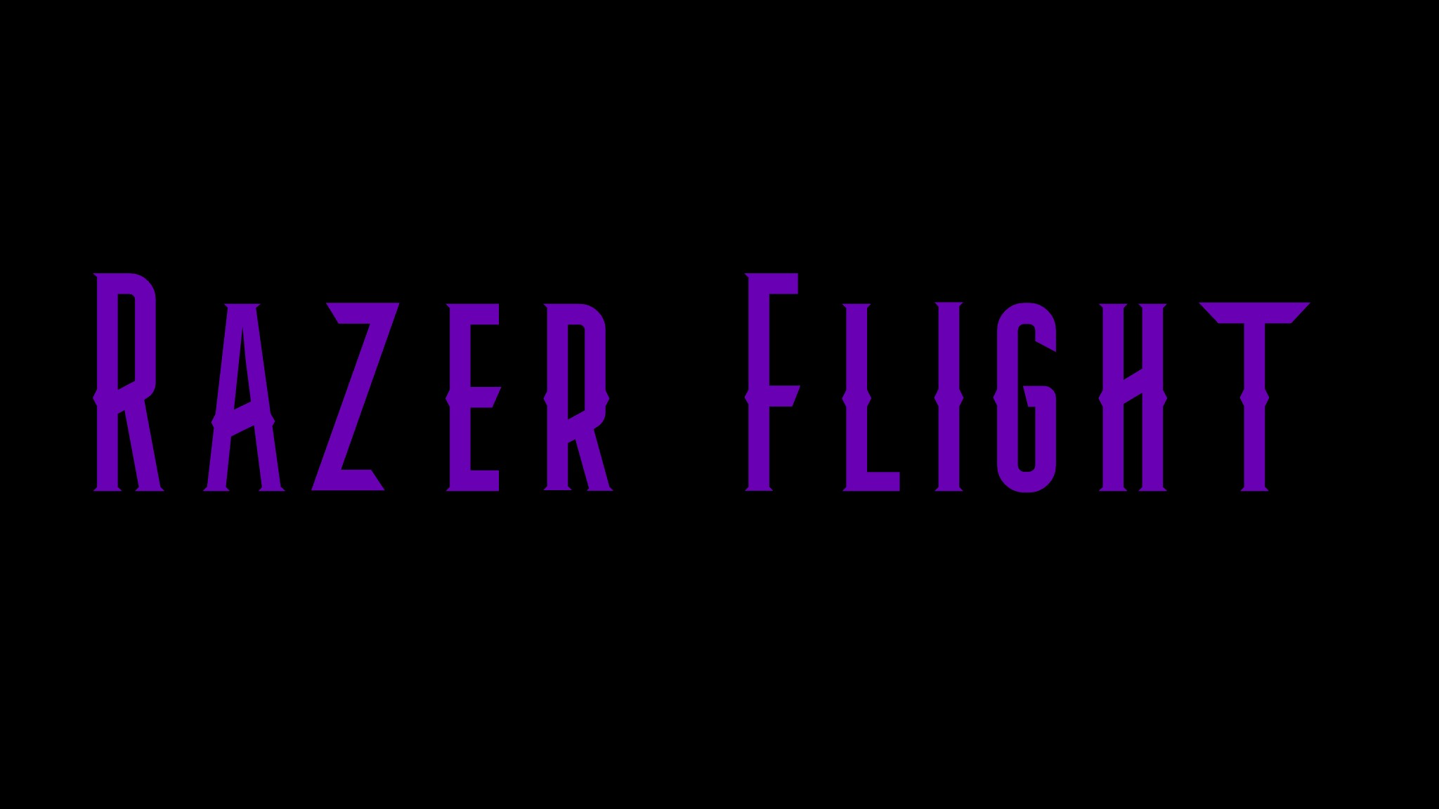 Razer Flight Demo Team