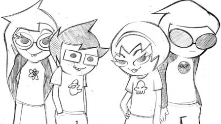 HOMESTUCK GIGGLESHITSのバナー