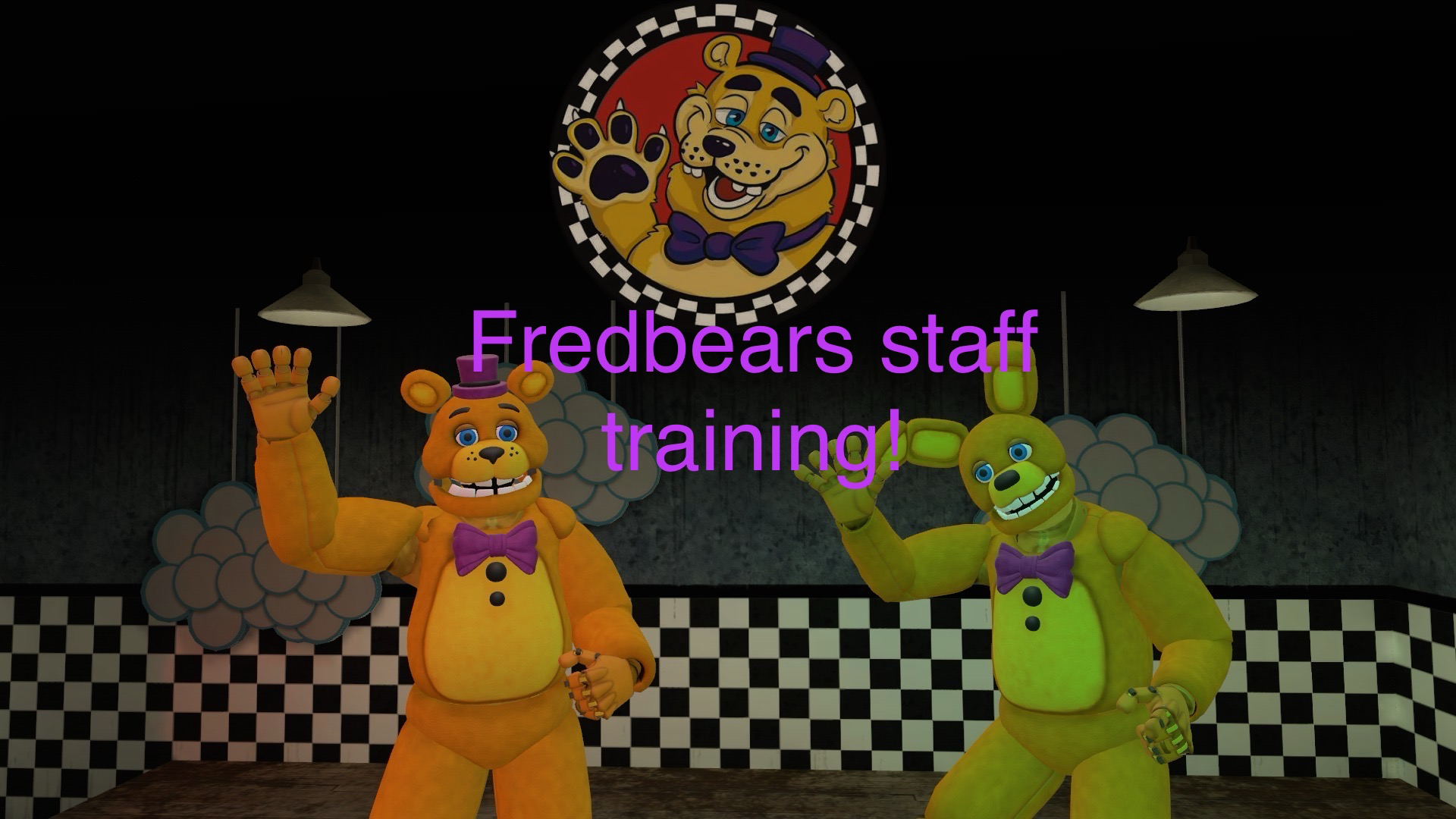 Freddy and Fredbears staff in trainingのバナー