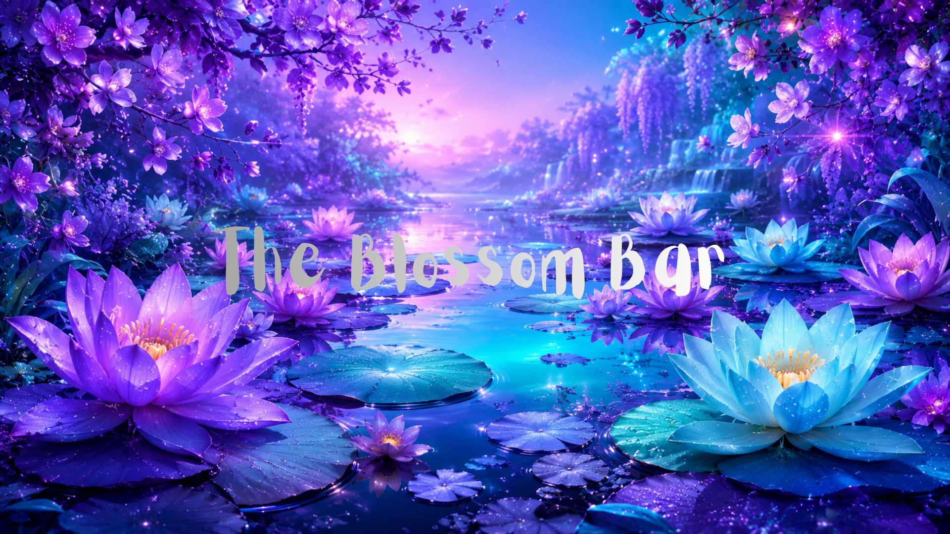 The Blossom Barのバナー