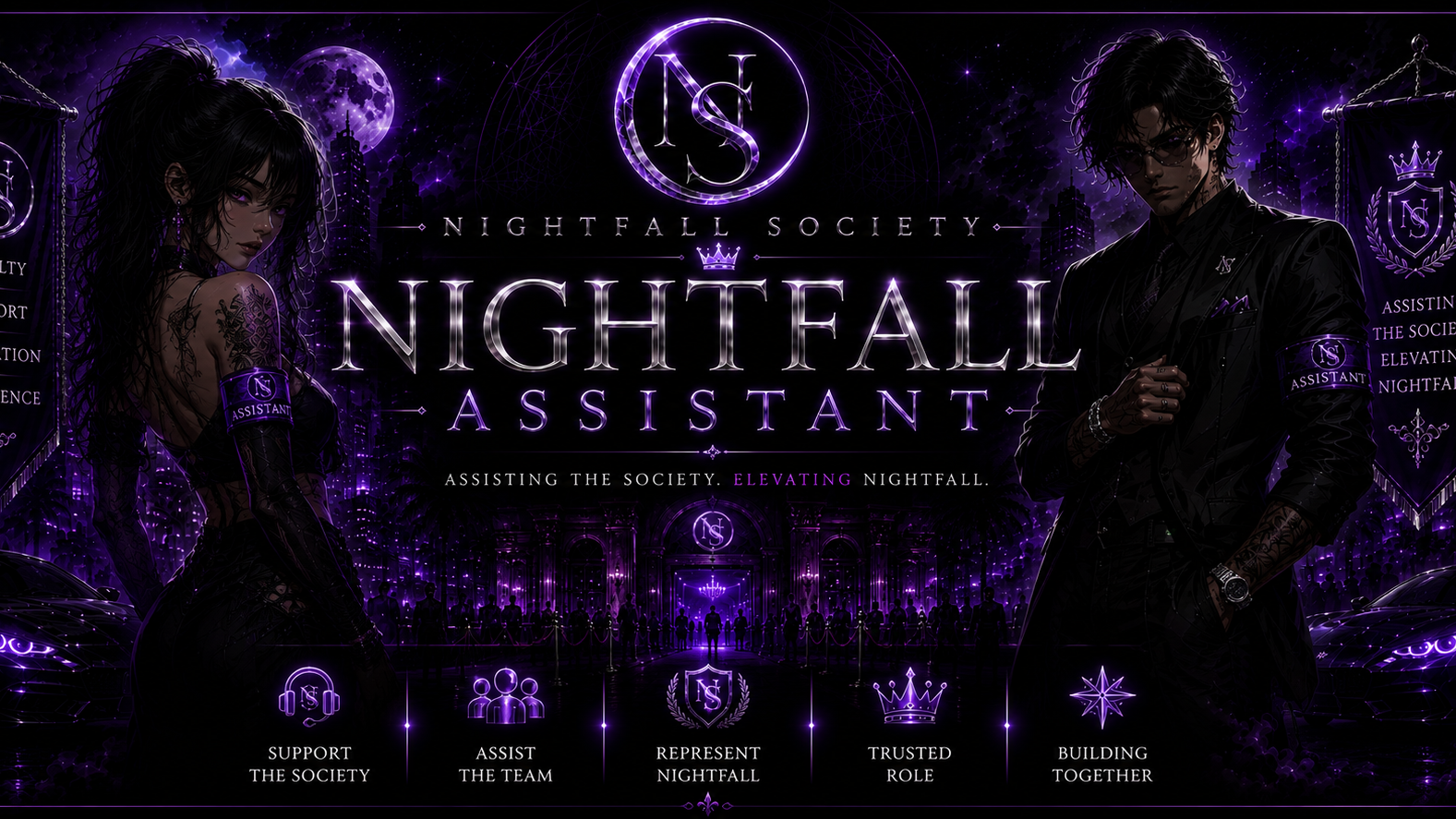Nightfall Staff Assistantsのバナー