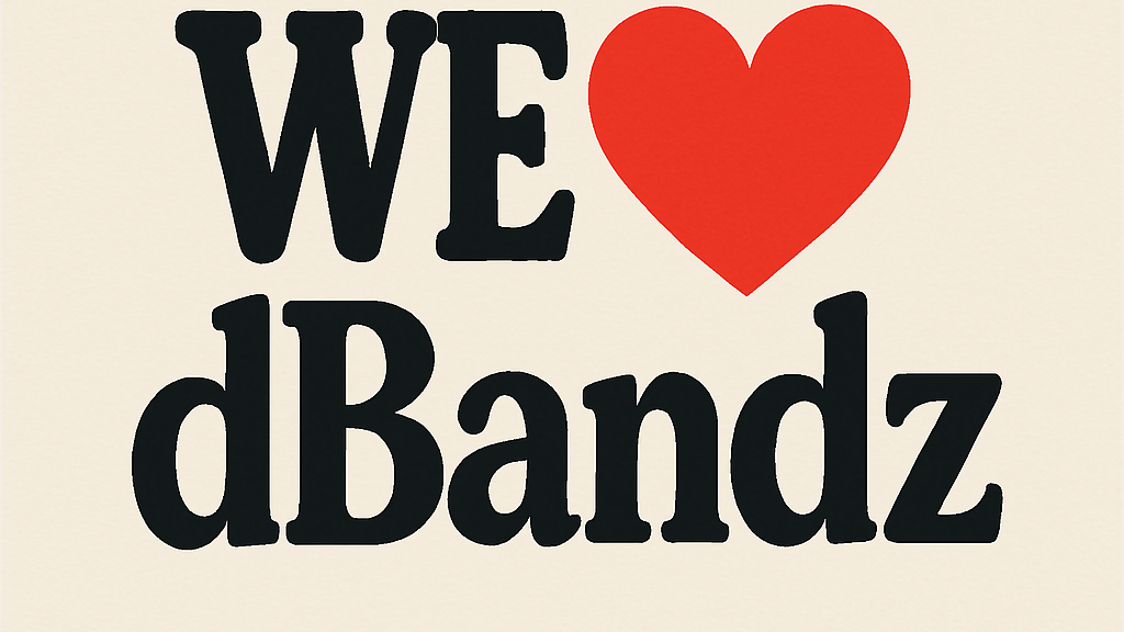 we love dBandzのバナー
