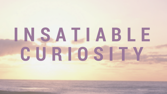 Insatiable Curiosityのバナー