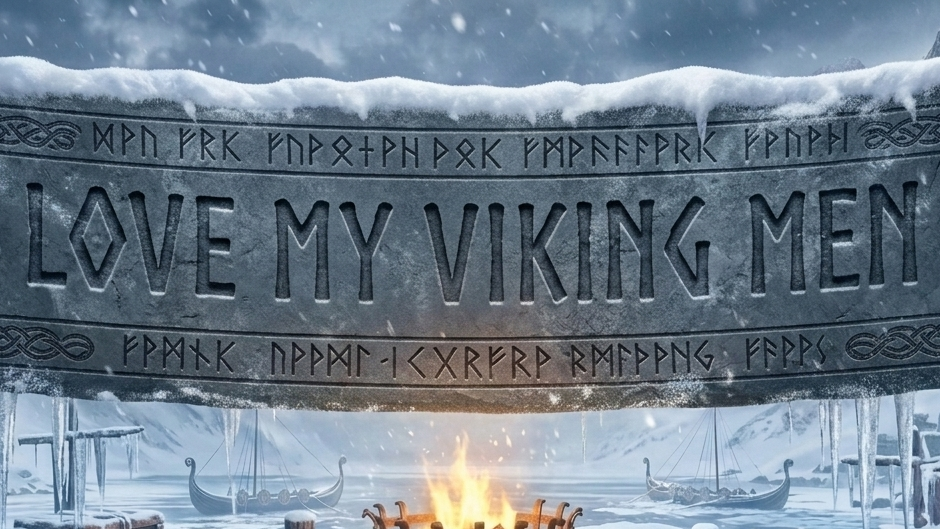 Love my viking menのバナー