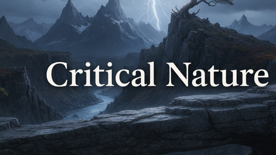 Critical Natureのバナー