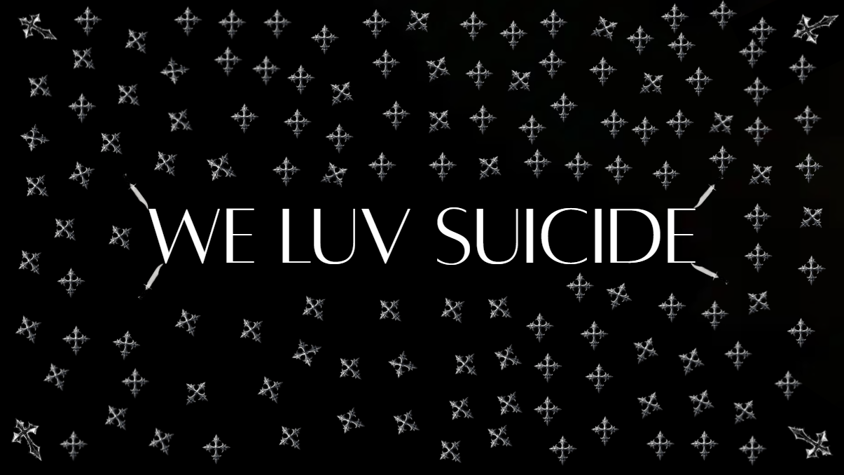we luv suicideのバナー