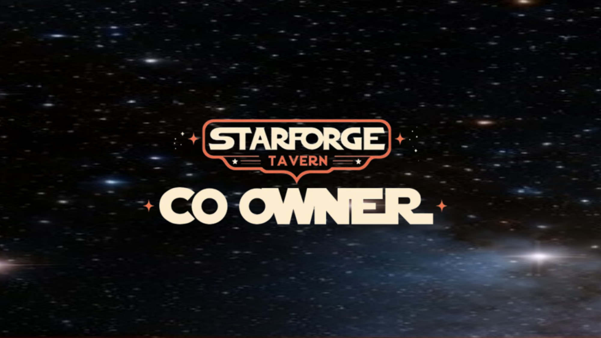 Starforge Co Ownerのバナー