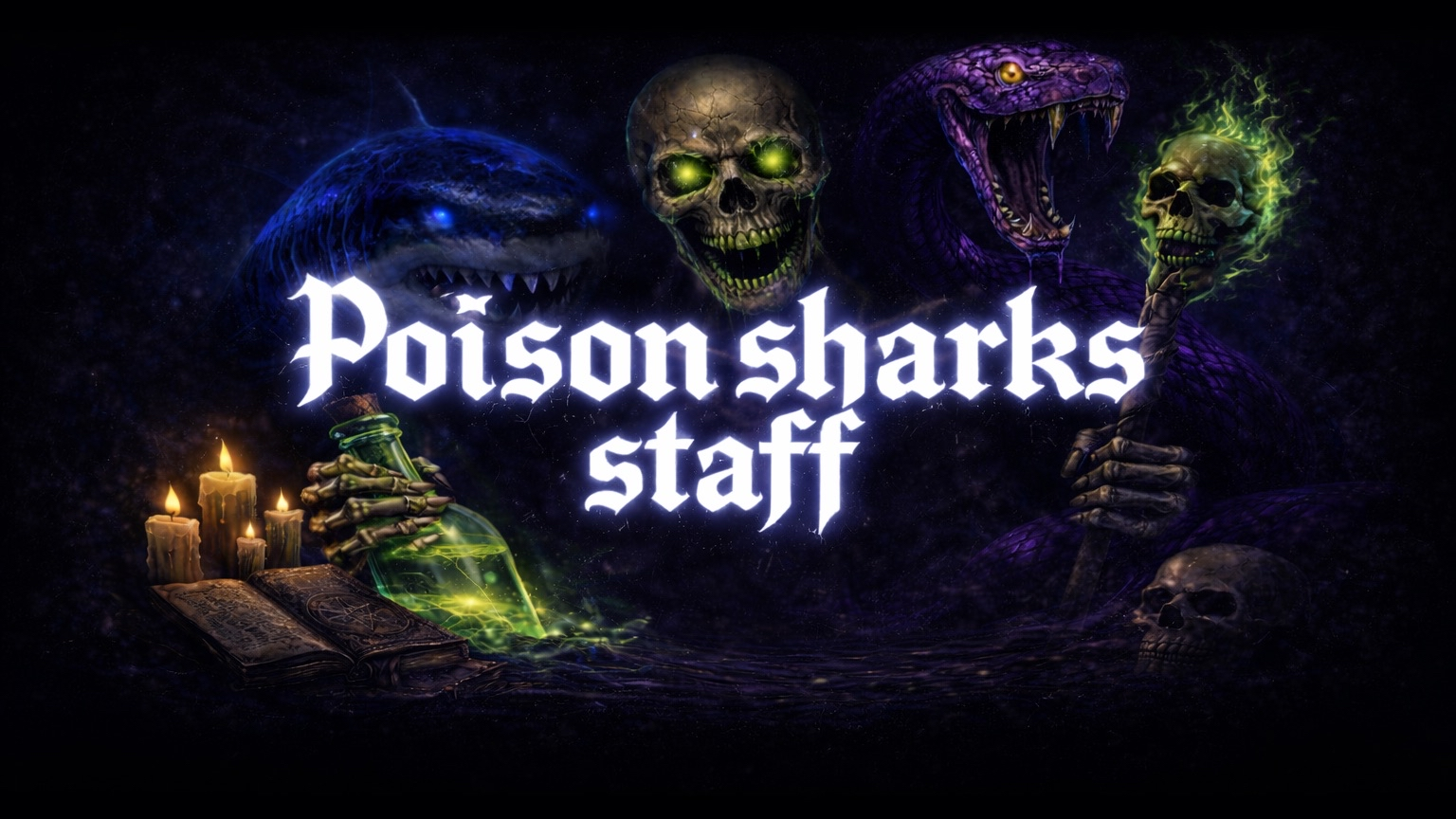 Poison Sharks Staffのバナー