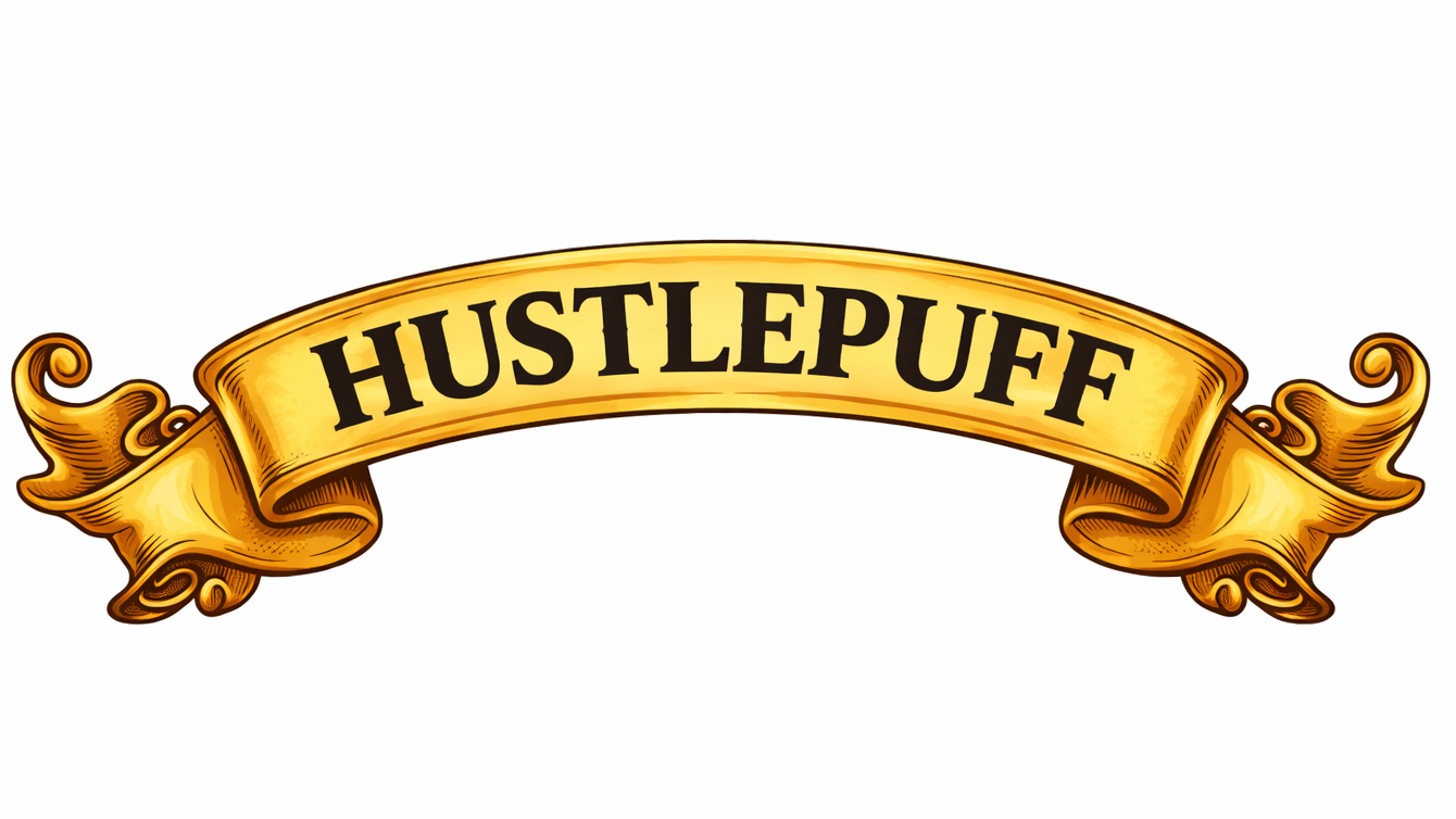 Hustle Puff wizardのバナー