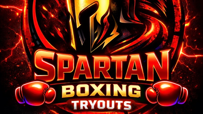 Spartan boxing tryouts and trainingのバナー