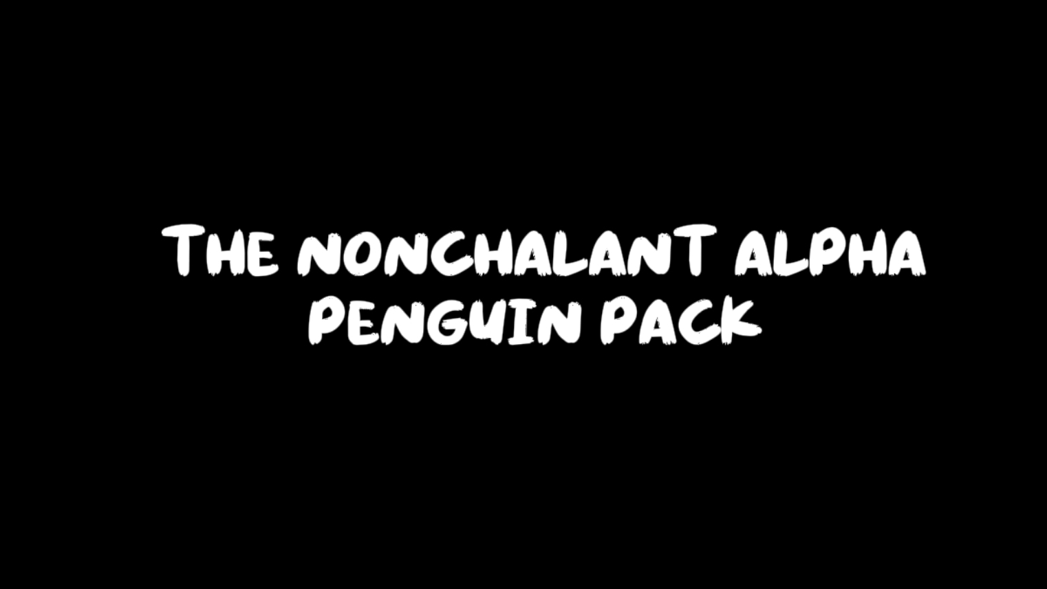 alpha named penguinのバナー