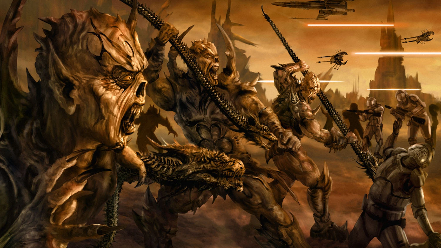 The yuuzhan vongのバナー