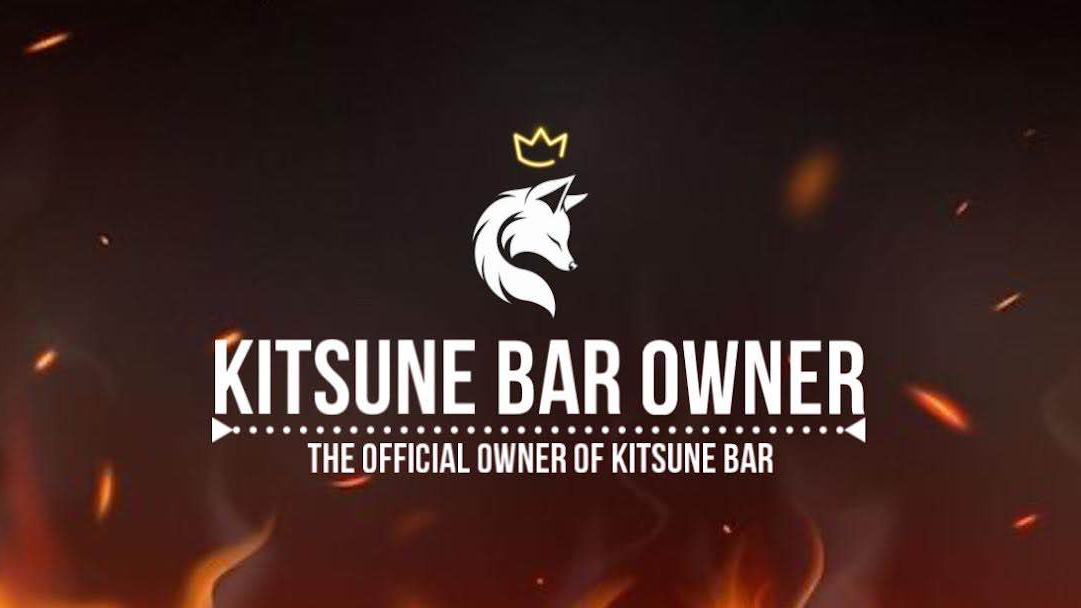 Kitsune bar ownerのバナー
