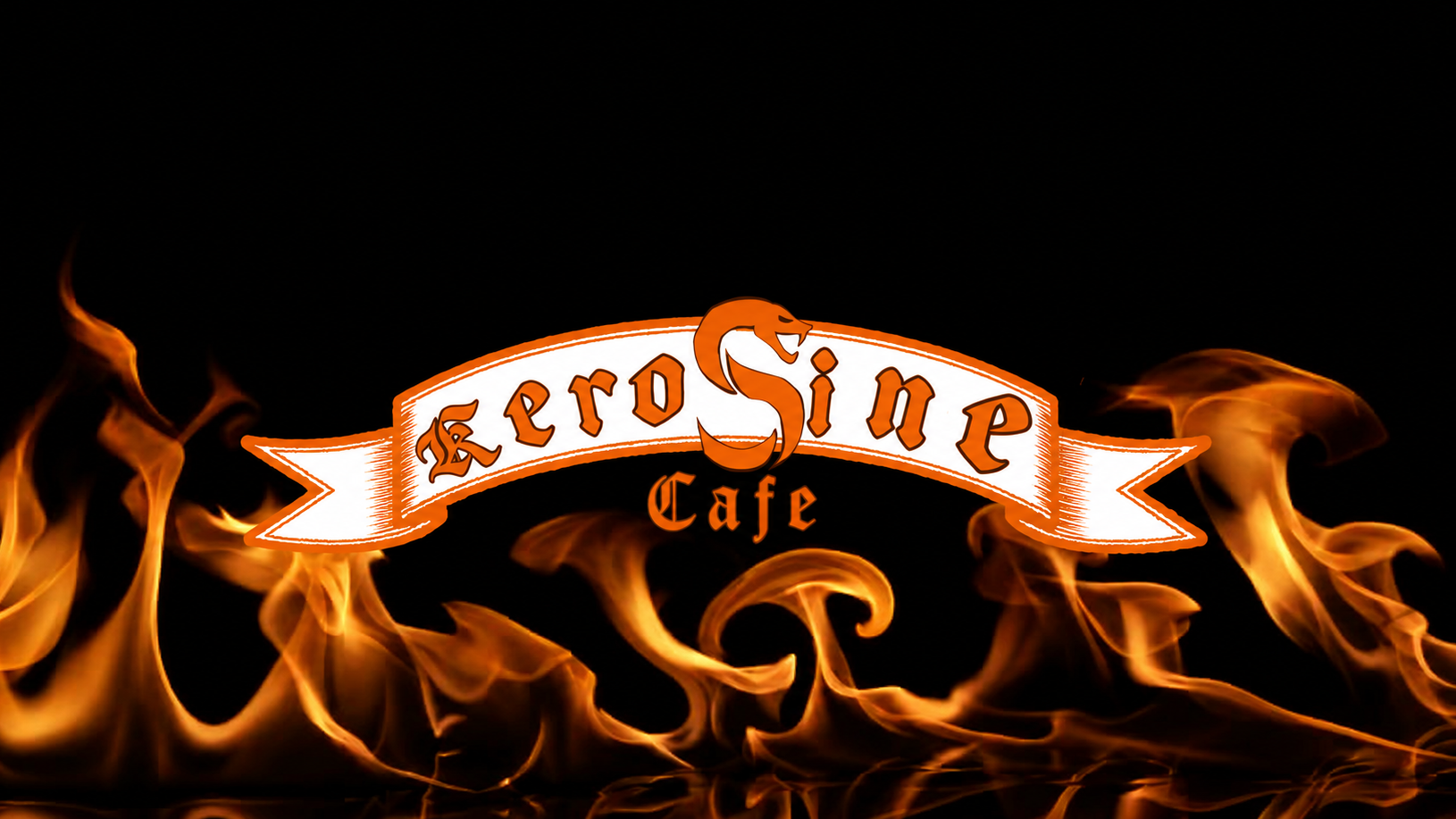 Kerosine cafeのバナー