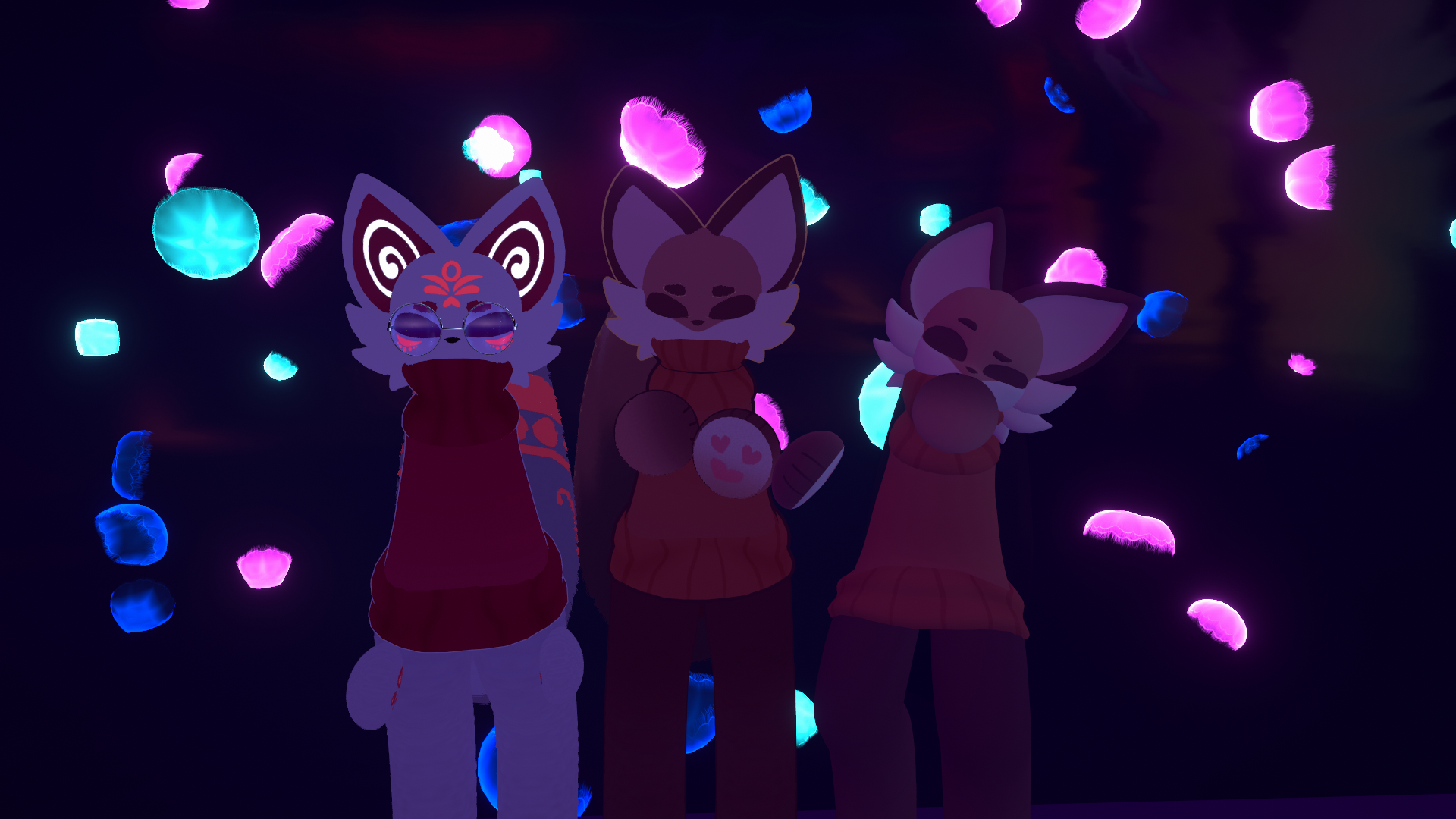 foxes with the tism