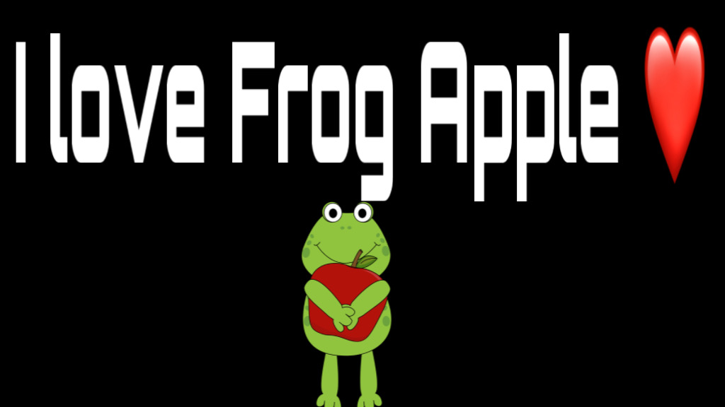 Frog Appleのバナー