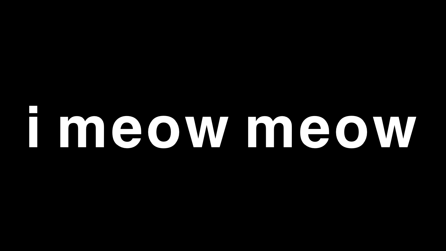 Gomeowmeowのバナー
