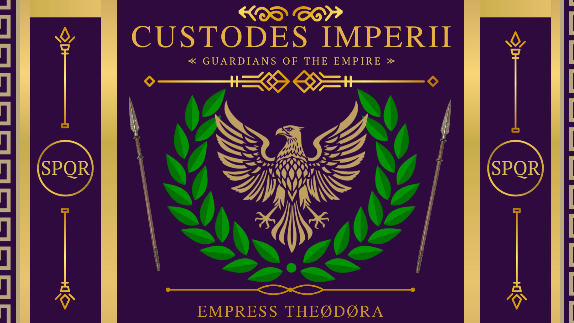 Custodes Imperii aka Guardians of the Empireのバナー
