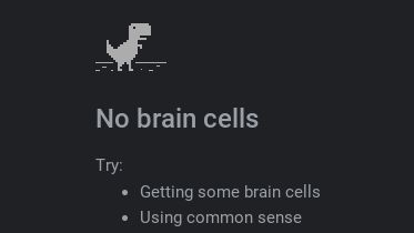 0 Brain Cells