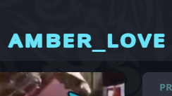 amber_love is a ped0のバナー