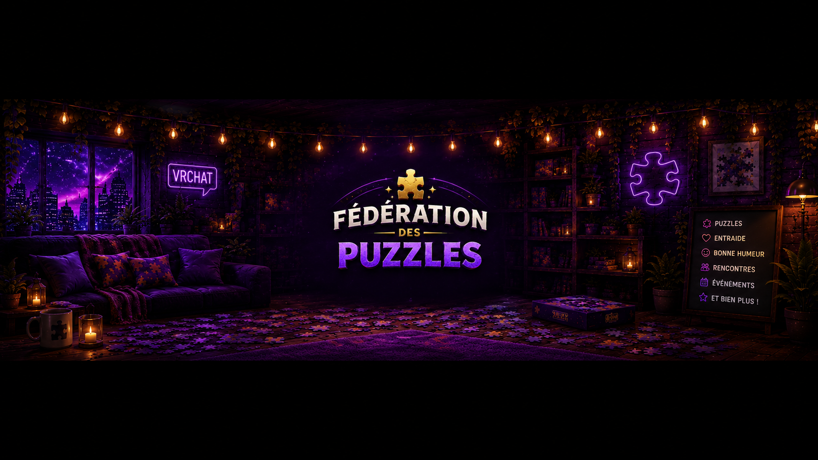 Fédération des Puzzlesのバナー