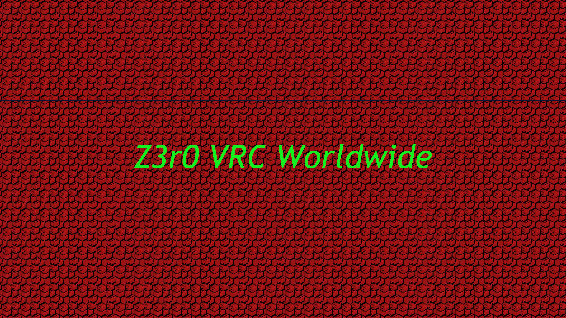 Z3r0 VRC Worldwide