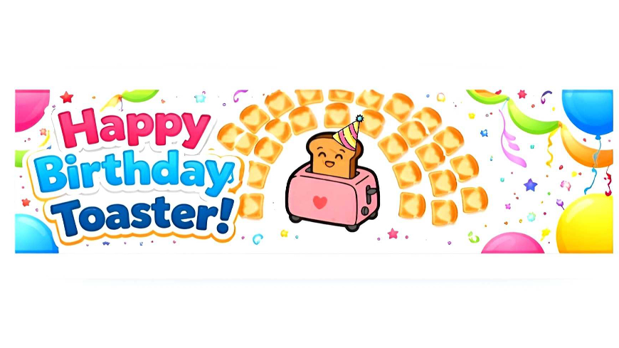 Toasterino party renoのバナー