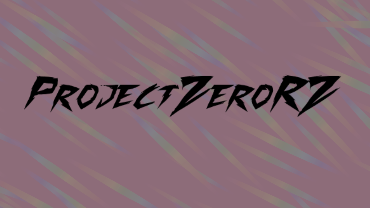 ProjectZeroRZのバナー