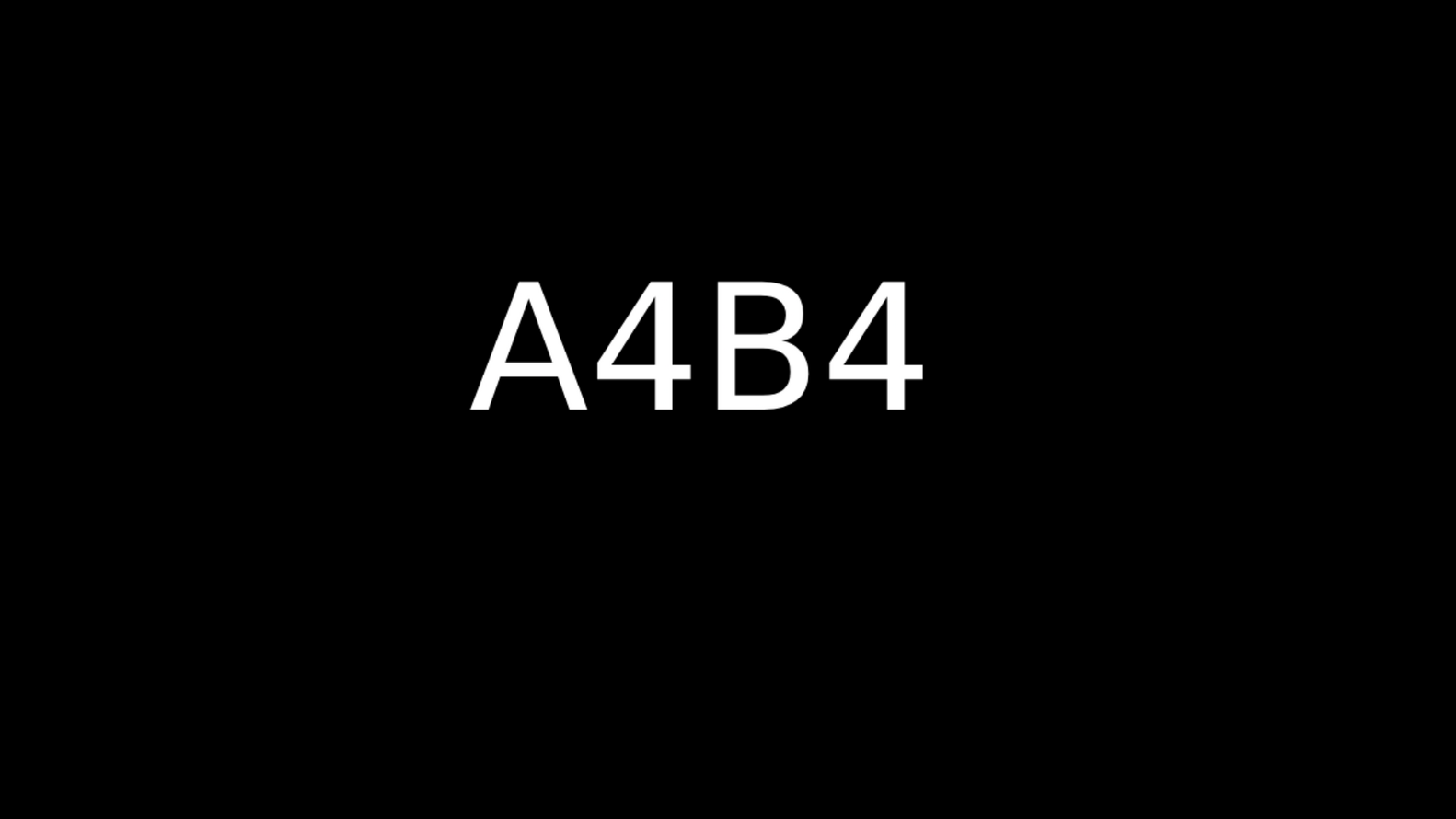 A4B4のバナー