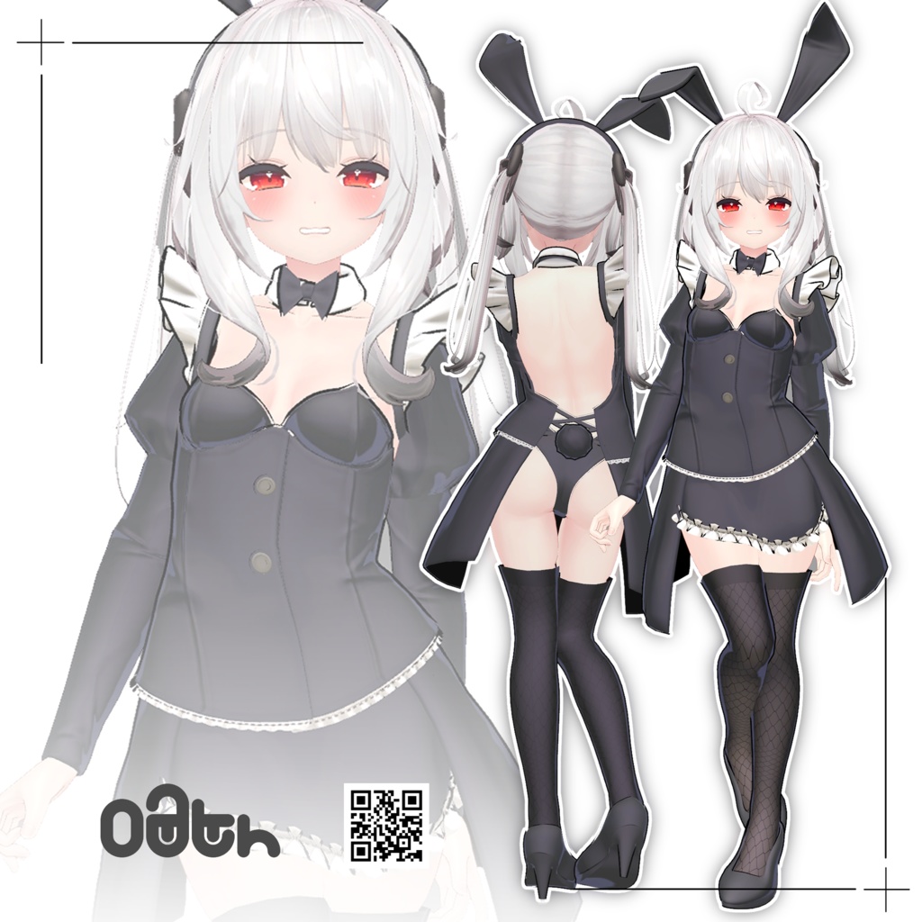【舞夜対応】バニーメイドコーデセット/BUNNY MAID