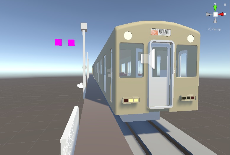 通勤型電車車両+SDK2用鉄道手動運転システム