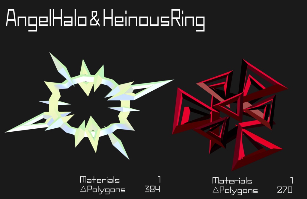 AngelHalo＆HeinousRing（光輪　天使の輪）