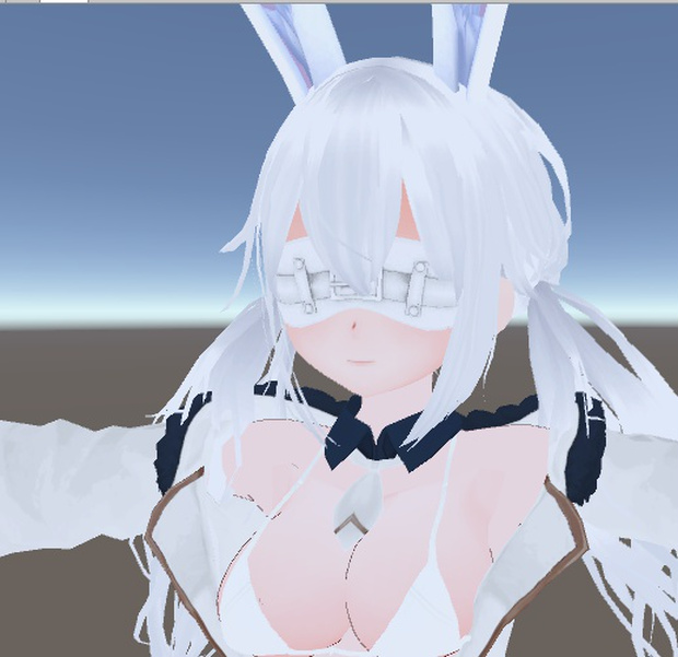 目隠し