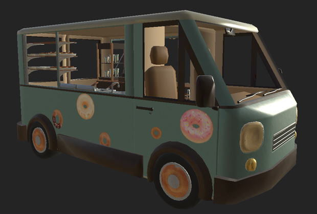 お休みさんのドーナツ屋さんキッチンカー