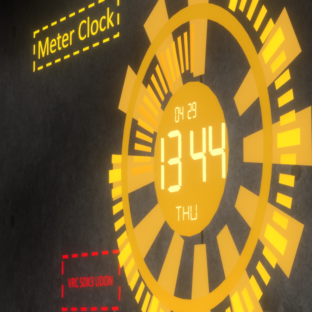 掛け時計・人数カウンター Meter Clock & Counter