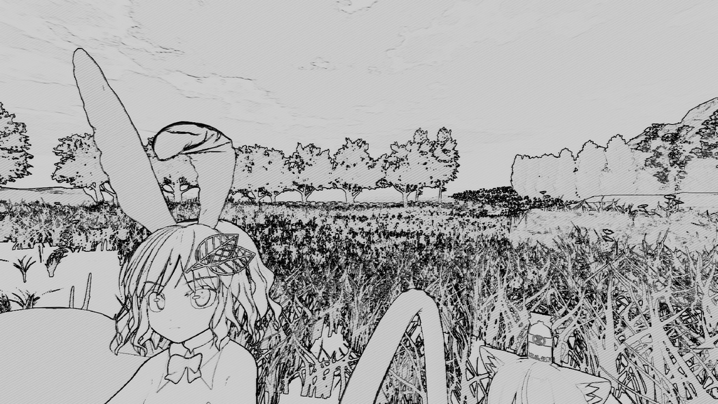 スケッチ風カメラ (アバターギミック) Sketch Camera