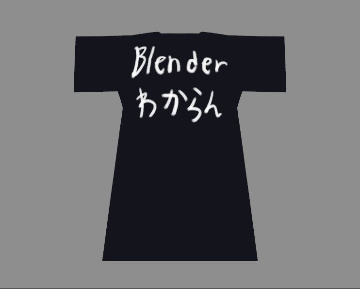 BlenderわからんTシャツ