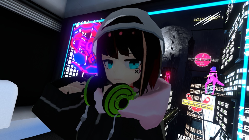 首掛け用ヘッドフォン