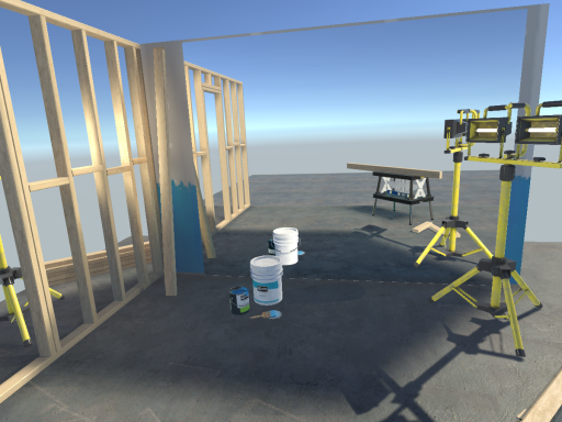 unfinished construction demo