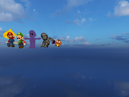mario model shocase