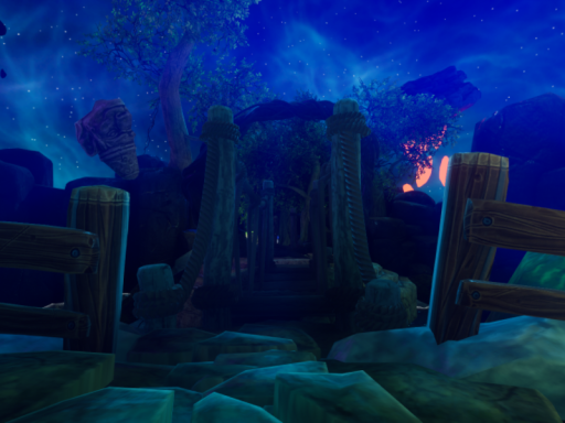 NightRealm˸ Floating Island