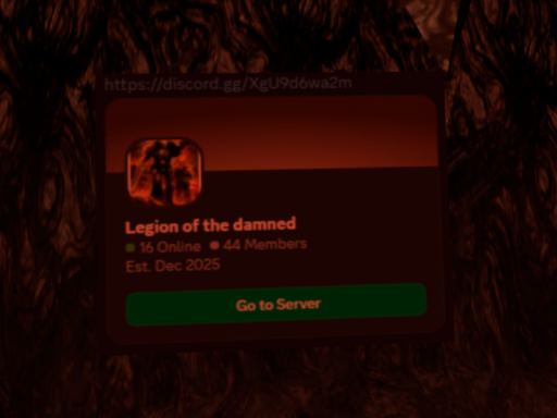 Legion of the Damned Prelobby （Update）