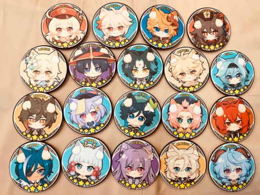 Mondstadt Knights HQ and Neko Avatars