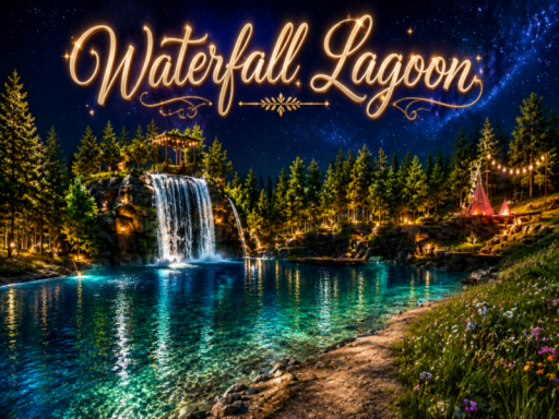 ＂Waterfall Lagoon＂
