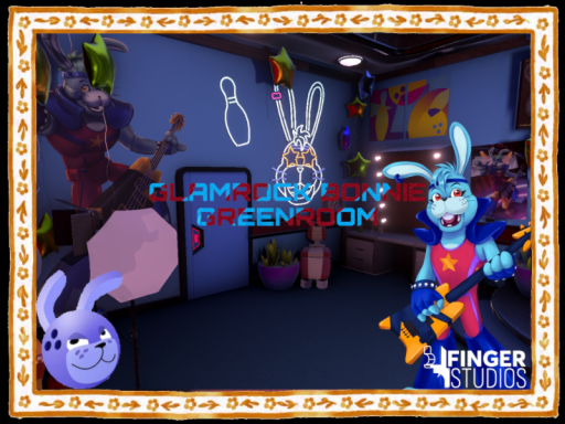 Glamrock Bonnies Greenroom ｛blind-spot｝