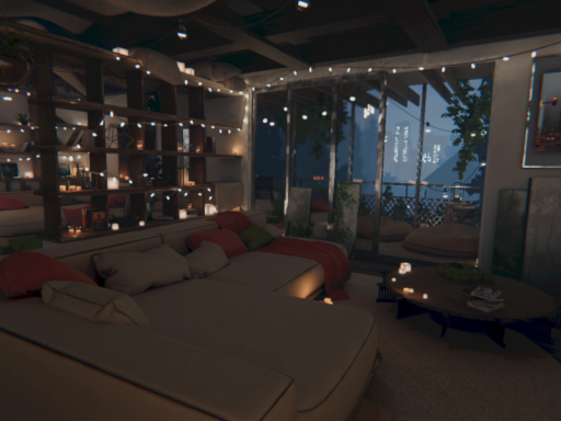 雨中小屋 ￣へ￣