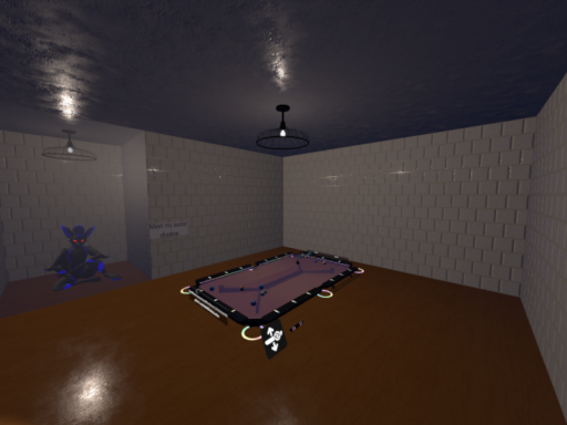 Just a pool table