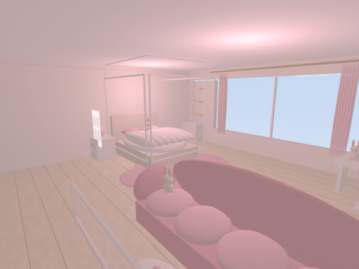 Pink Bunny Cloud Room